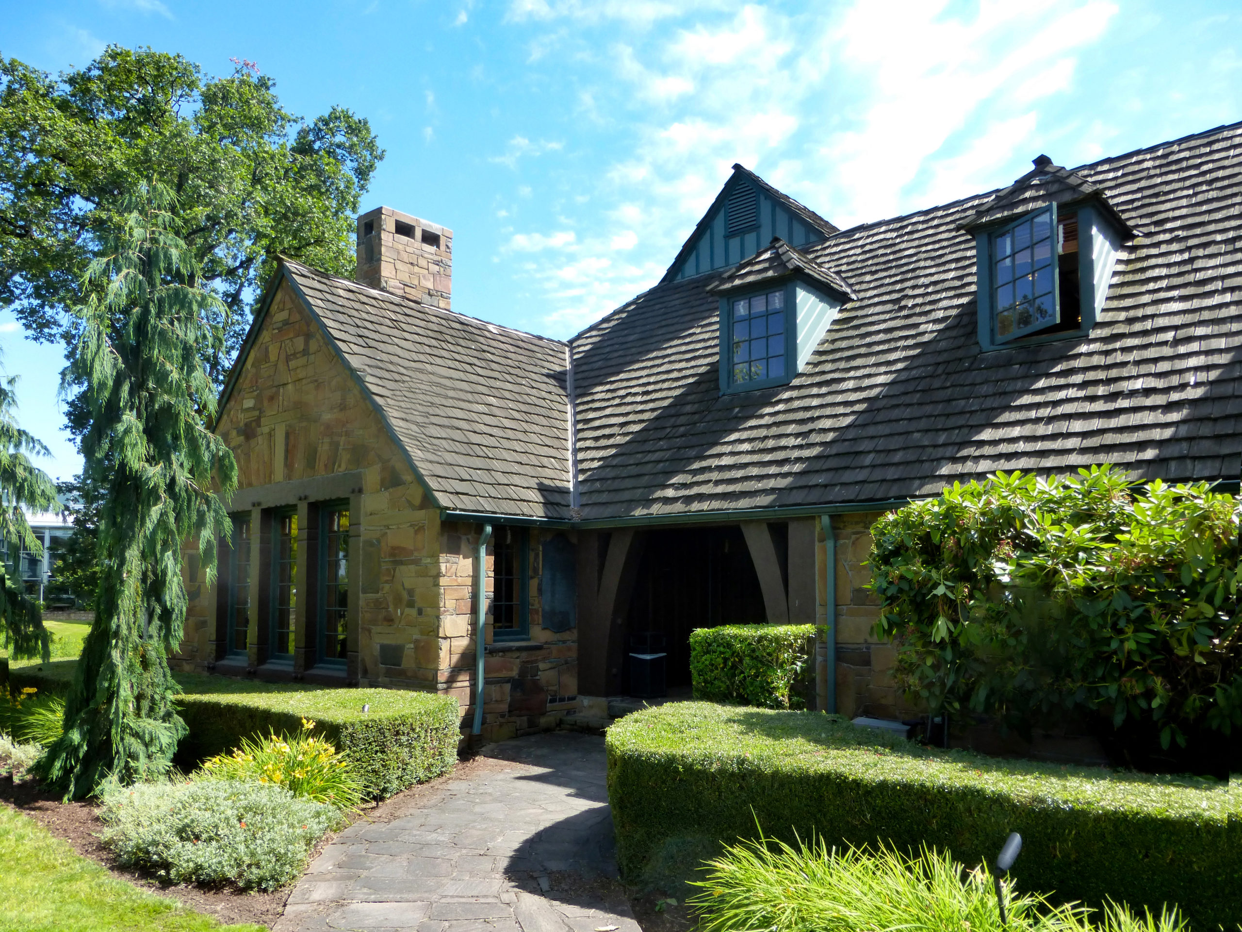 exterior side of OR Forester's Building