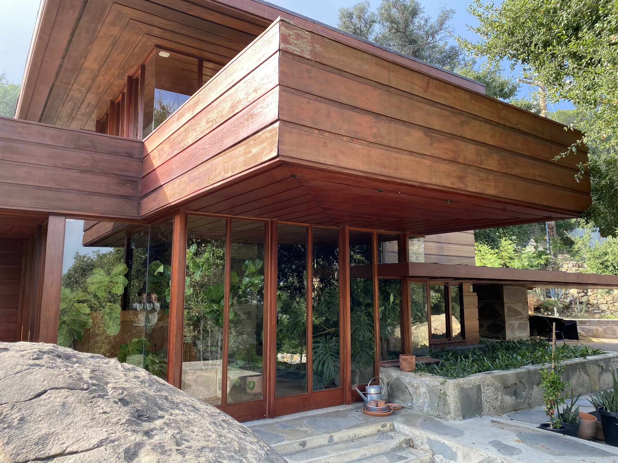 exterior side angle of the Anderson House